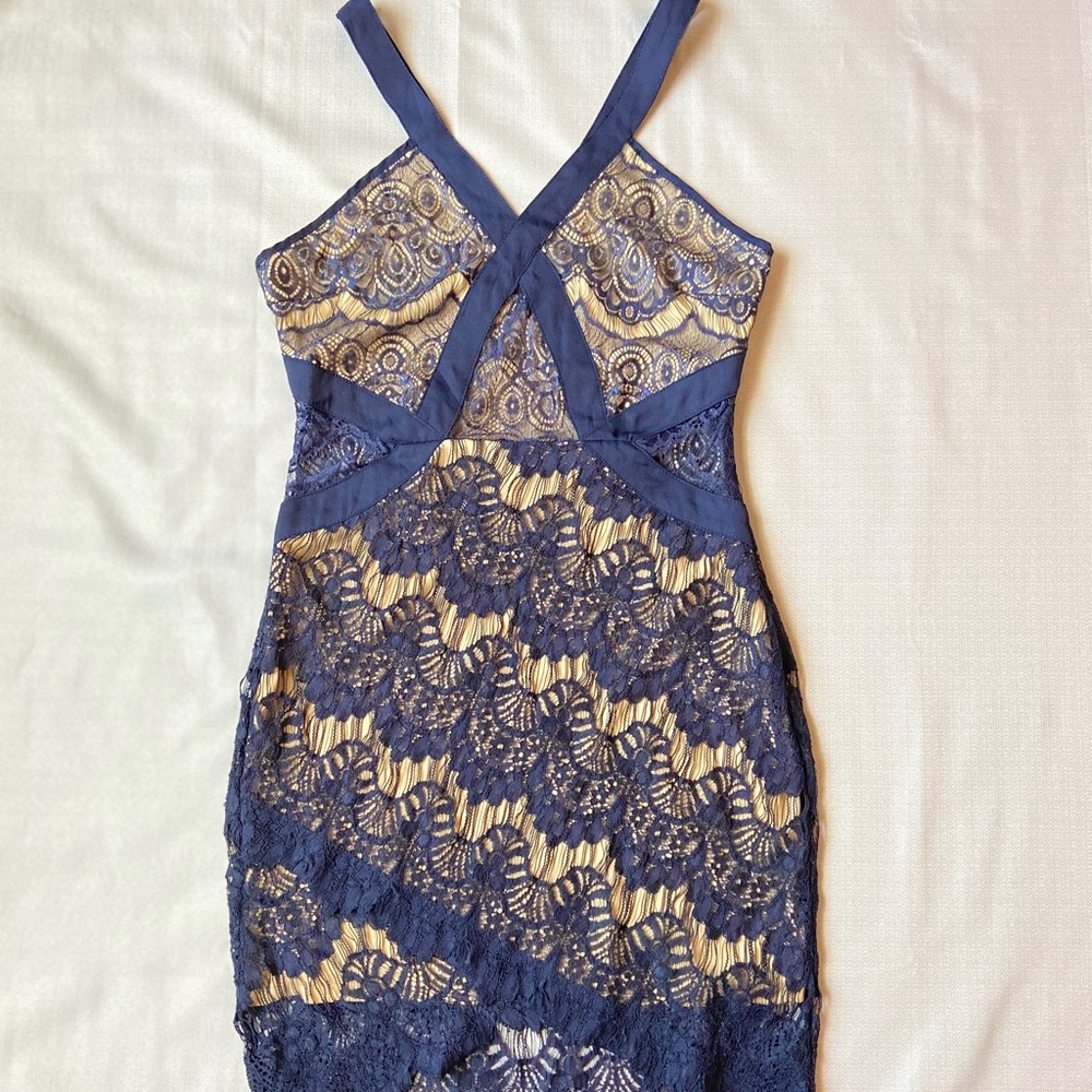 Blue dress